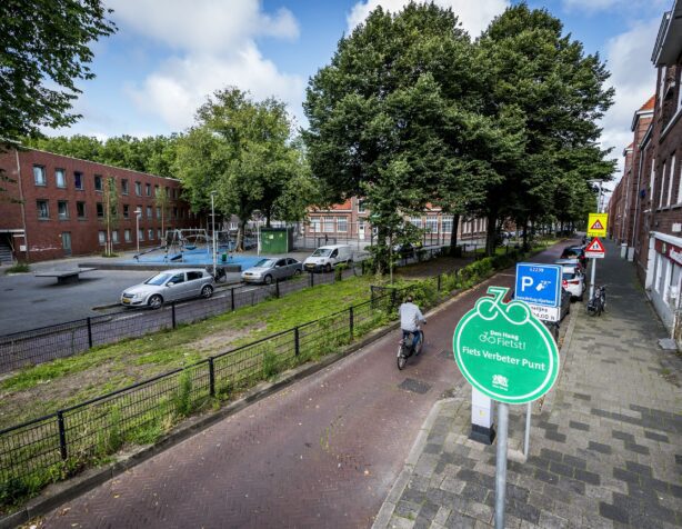 Wanneer is een fietsroute verbeterd?