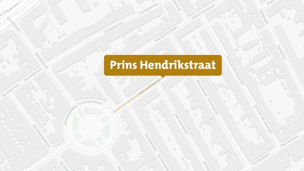 Vroeger en nu: Prins Hendrikstraat