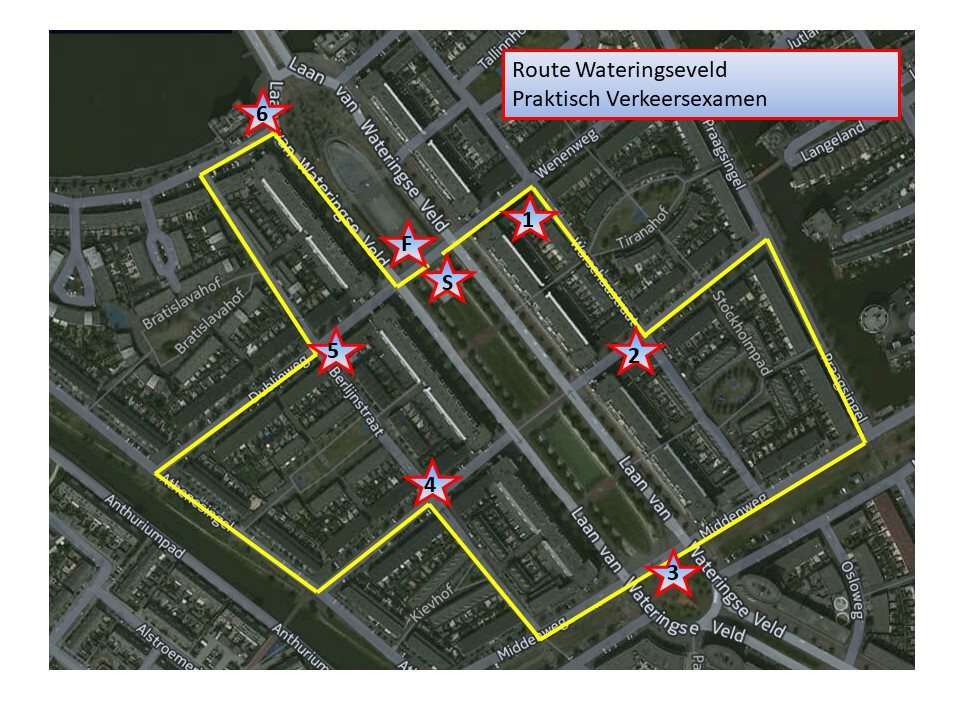 Oefenen met veilig fietsen