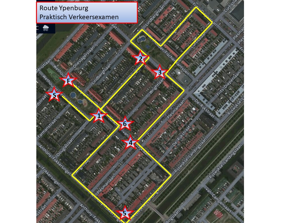 Oefenen met veilig fietsen